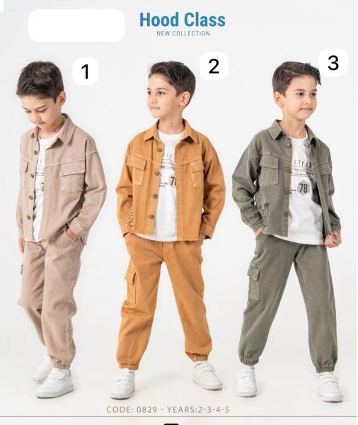 Костюм Тройка Для Мальчика Hood Class (2-3-4-5лет)