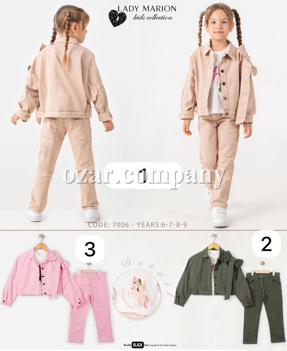 Костюм Тройка Для Девочки Lady Marion (6-7-8-9лет) 