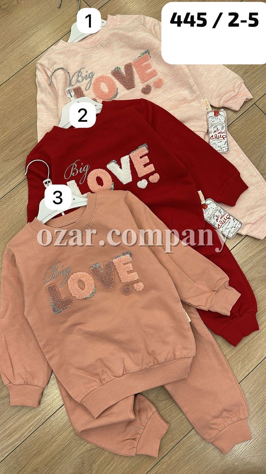 Костюм Двунитка Для Девочки Mini Clup (2-3-4-5лет)