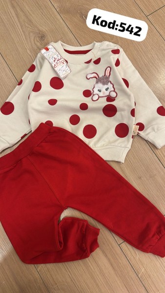 Костюм Двунитка Для Девочки Mini Clup (9-12-18-24мес.)