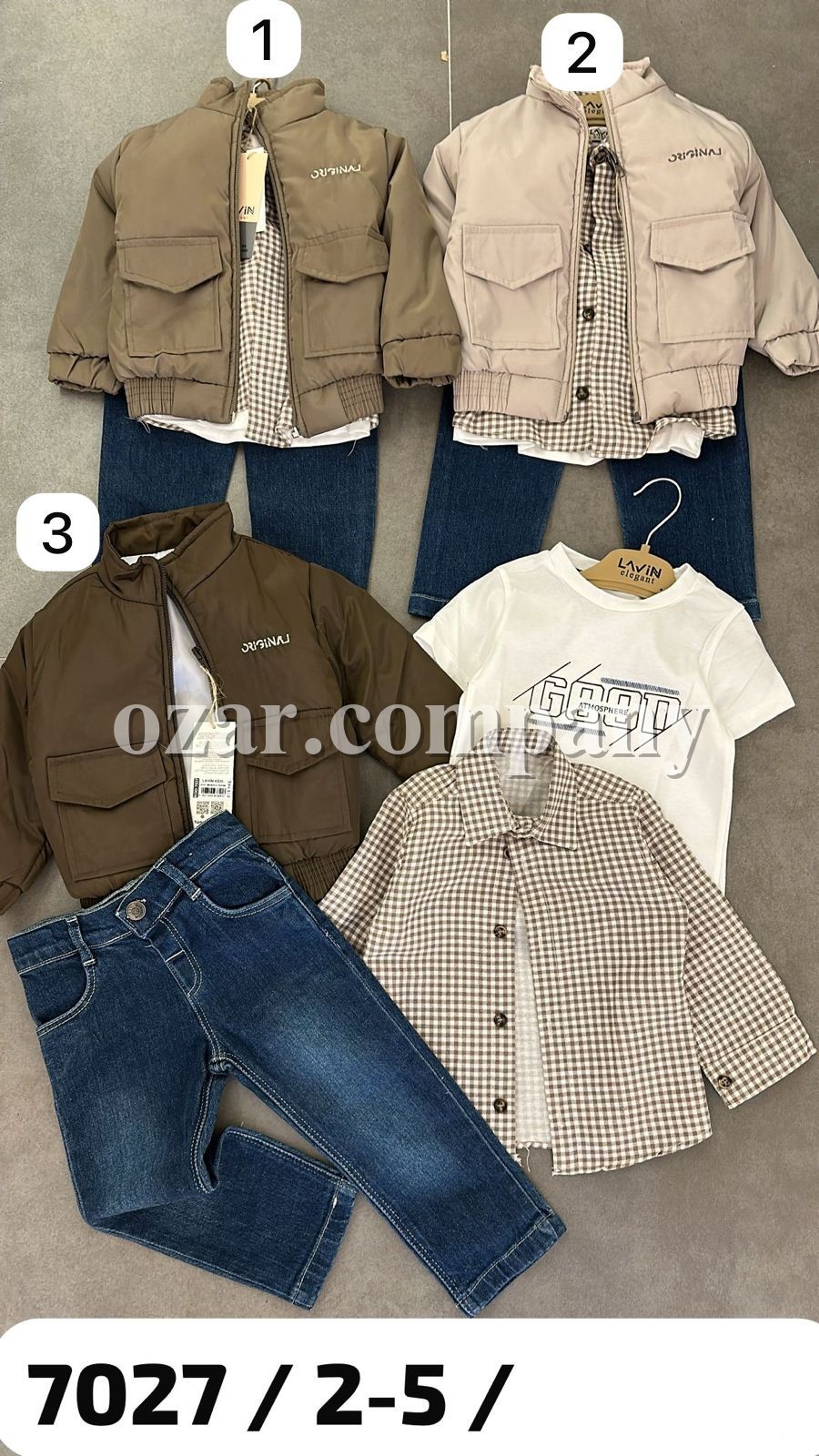 Костюм Четвёрка Для Мальчика Lavin (2-3-4-5лет)