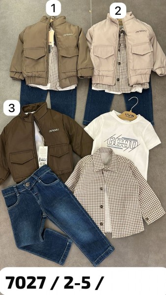 Костюм Четвёрка Для Мальчика Lavin (2-3-4-5лет)