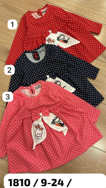 Платье Для Девочки Mini Pink (9-12-18-24мес.)