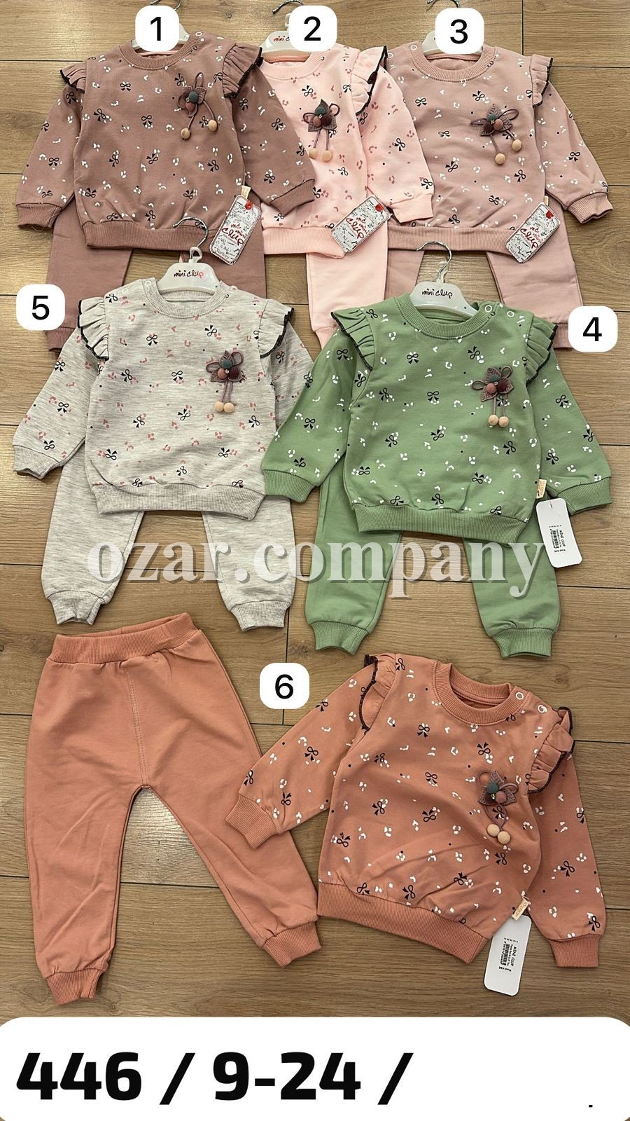 Костюм Для Девочки Mini Clup (9-12-18-24мес.)