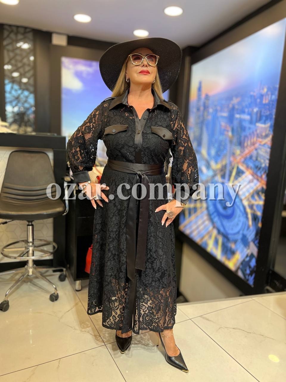 Женское Платье Iness (Большие размеры)