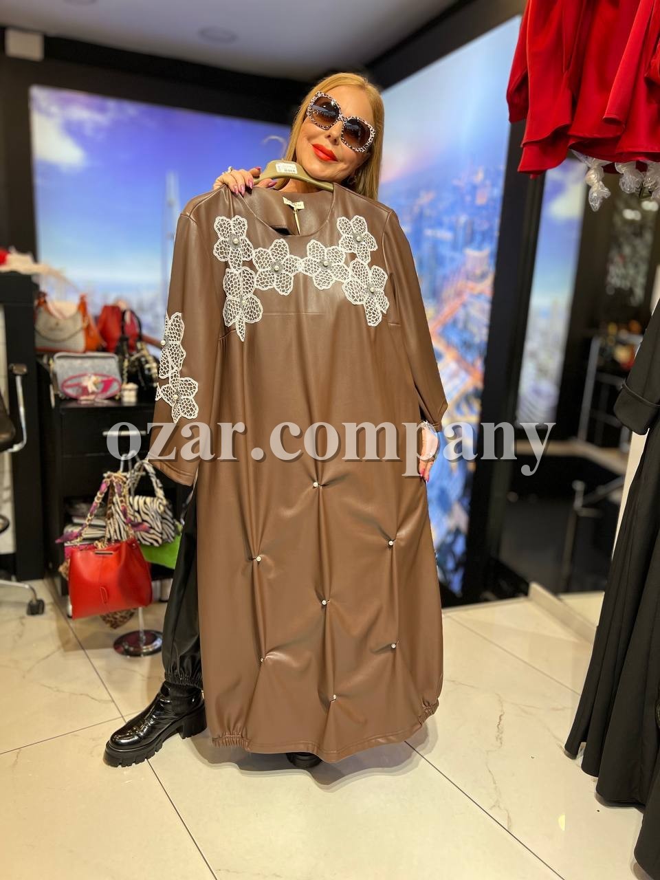 Женское Платье Iness (Большие размеры)