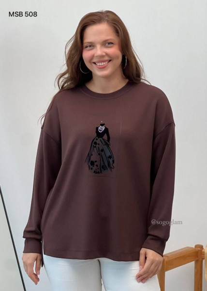 Женский Свитшот Sogo (Большие размеры)