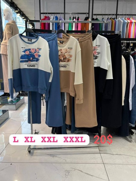 Женский Костюм Euro Fashion (Большие размеры)