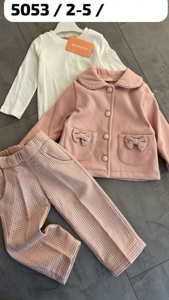 Костюм Тройка Для Девочки Baby Rose (2-3-4-5лет)