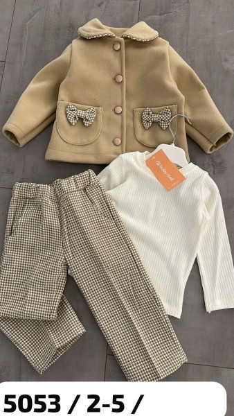 Костюм Тройка Для Девочки Baby Rose (2-3-4-5лет)