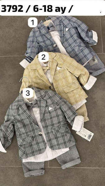 Костюм Тройка Для Мальчика Concept (6-9-12-18мес.)