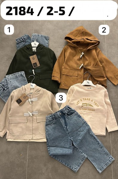 Костюм Тройка Для Мальчика Lucy (2-3-4-5лет)