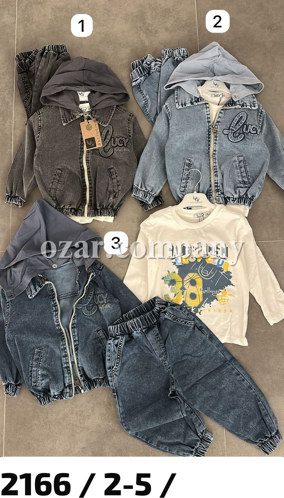 Костюм Тройка Для Мальчика Lucy (2-3-4-5лет)