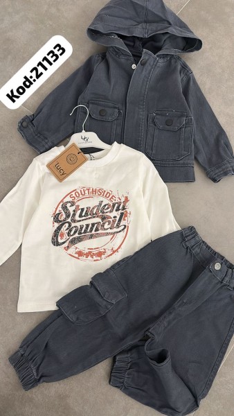 Костюм Тройка Для Мальчика Lucy (2-3-4-5лет)