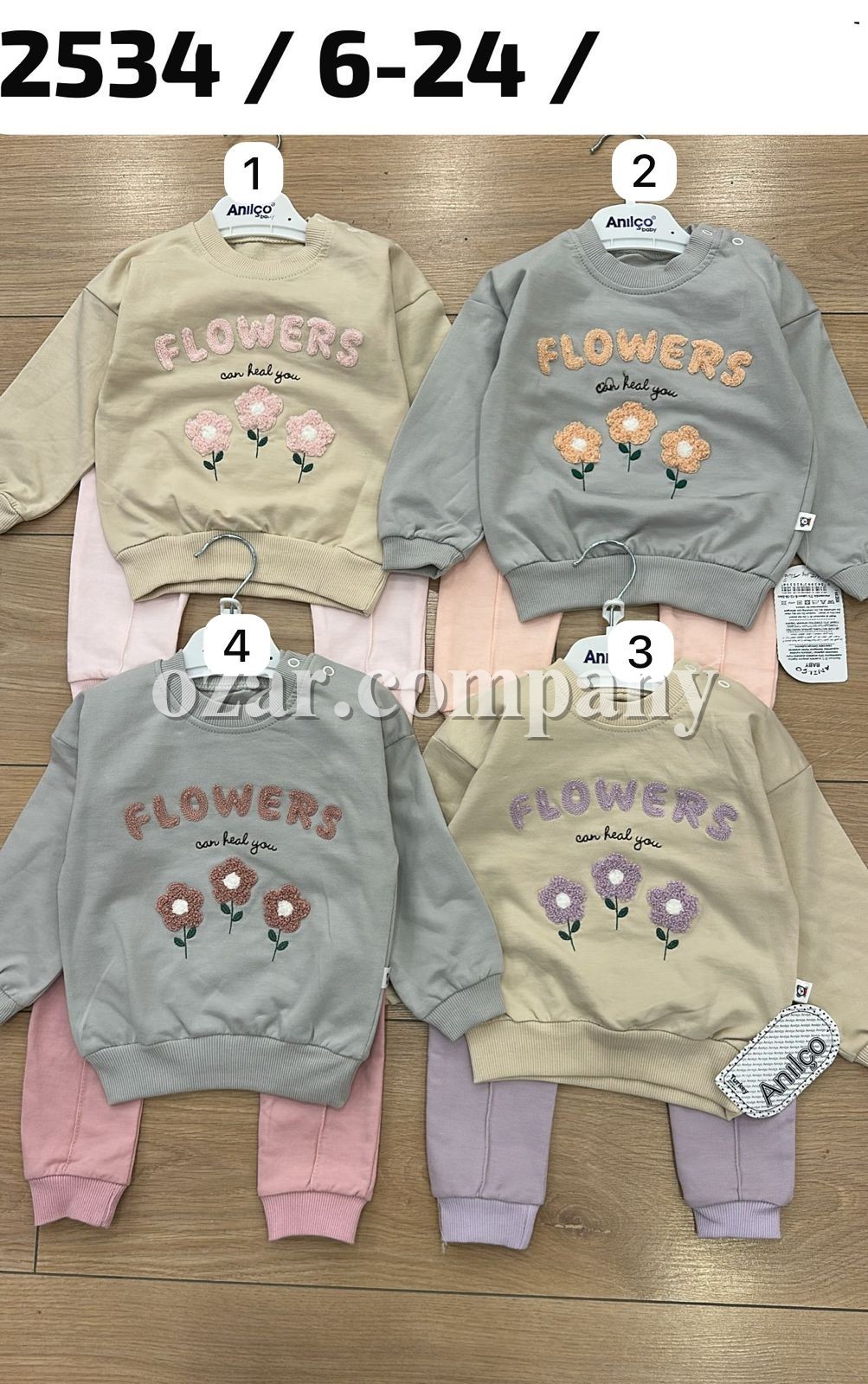 Костюм Для Девочки Anilco (6-12/12-18/18-24мес.)