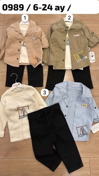 Костюм Тройка Для Мальчика Bebedexs (6-12-18-24мес.)