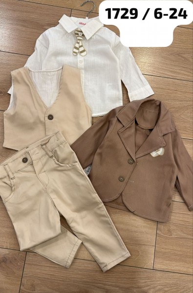 Костюм Четвёрка Для Мальчика Bebedexs (6-12-18-24мес.)