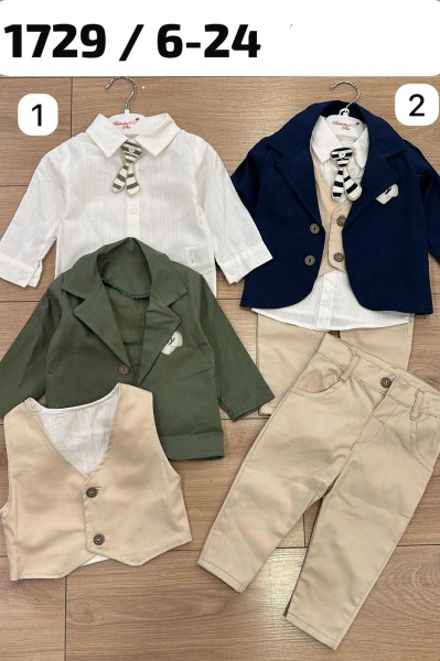 Костюм Четвёрка Для Мальчика Bebedexs (6-12-18-24мес.)