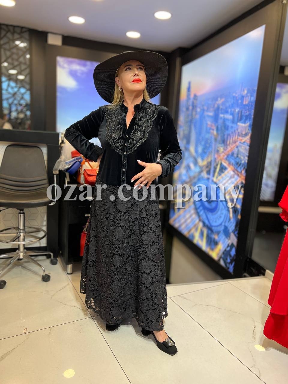 Женское Платье Iness (Большие размеры)