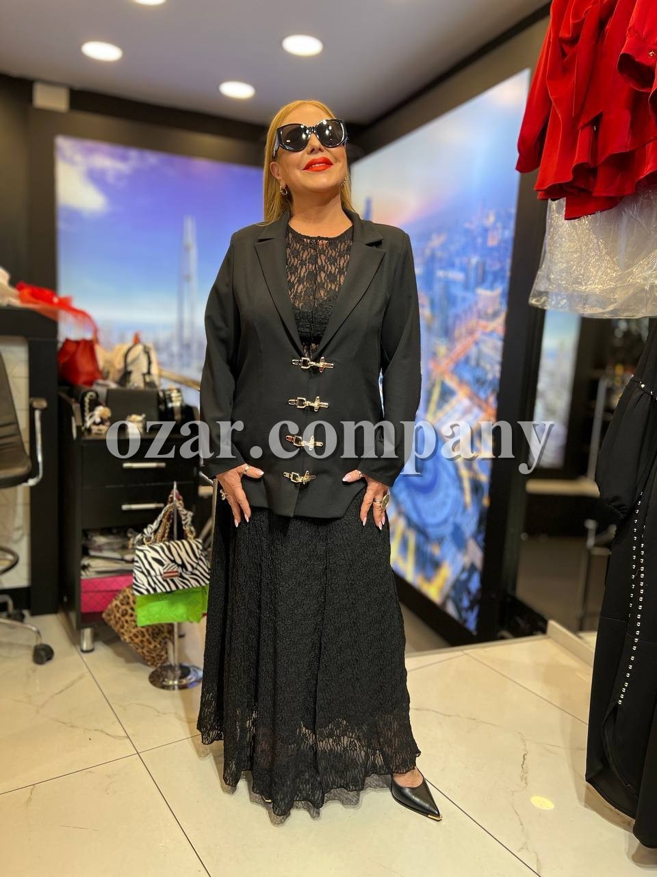 Женский Пиджак Iness (Большие размеры)