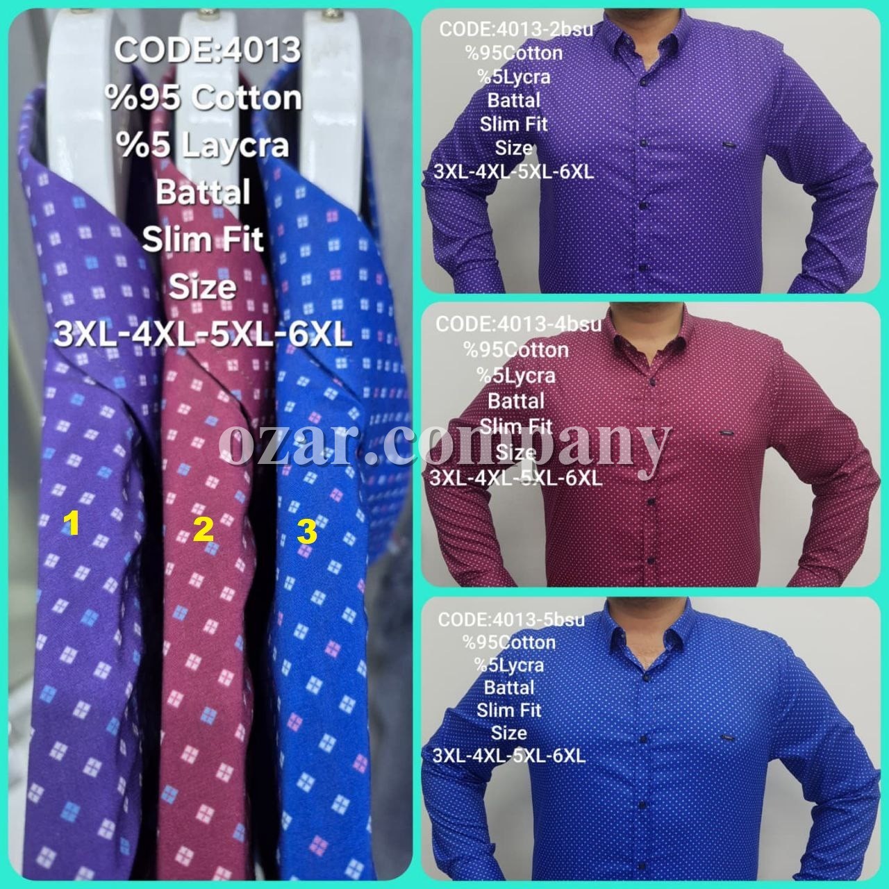 Мужская Рубашка Barbegal (Большие размеры)