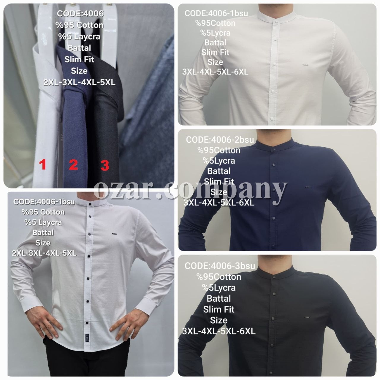 Мужская Рубашка Barbegal (Большие размеры)