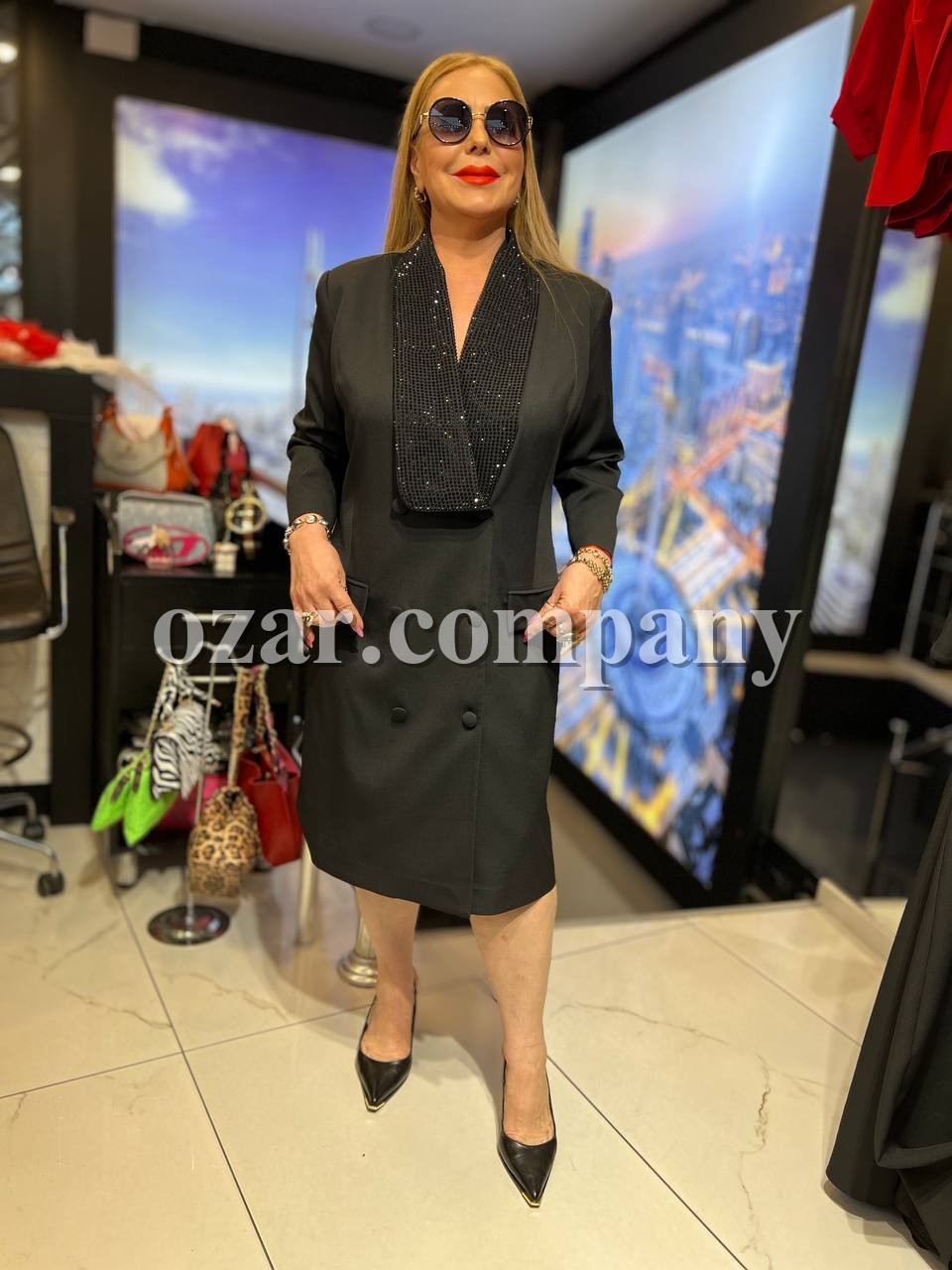 Женское Платье Iness (Большие размеры)