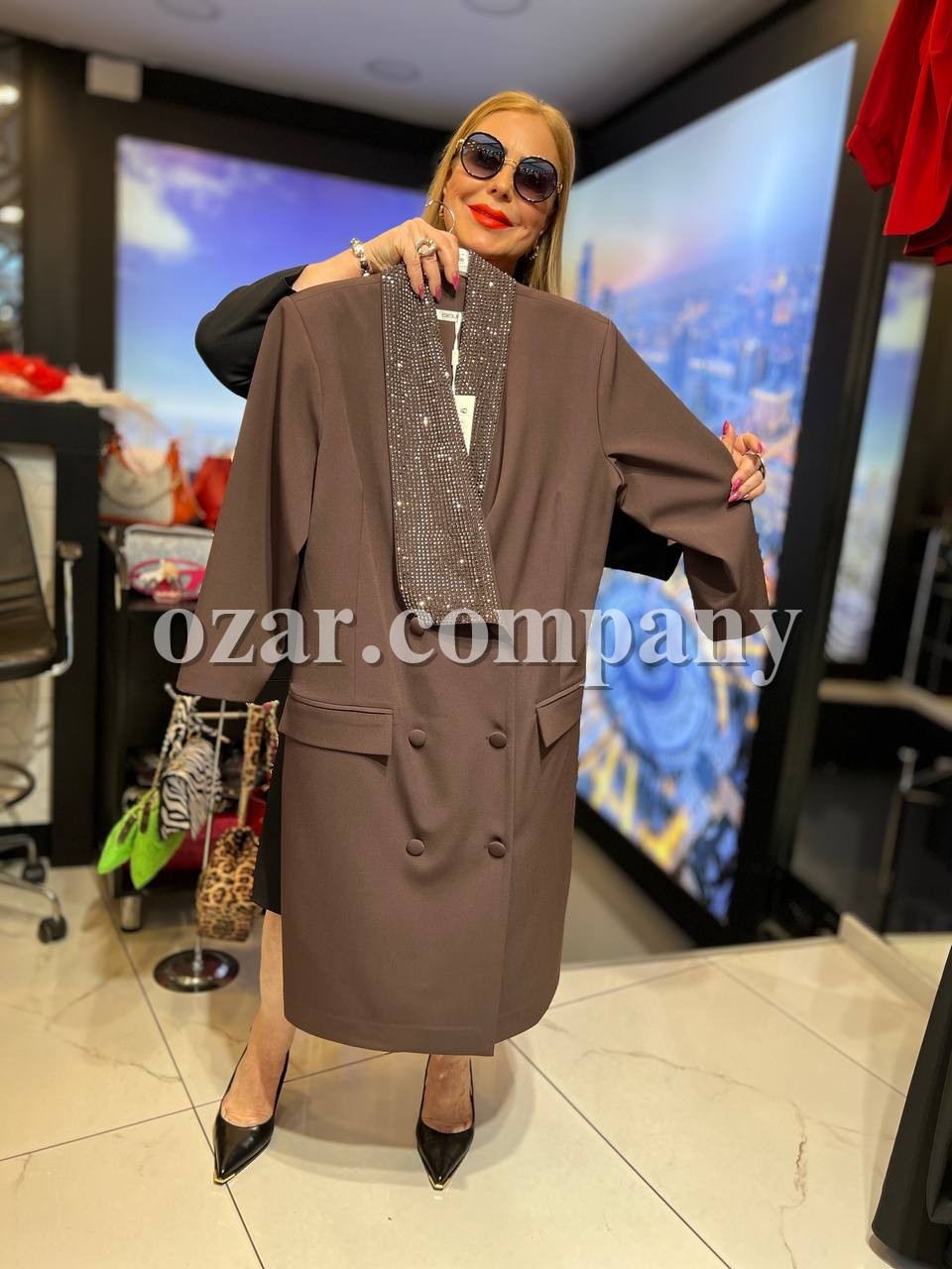 Женское Платье Iness (Большие размеры)