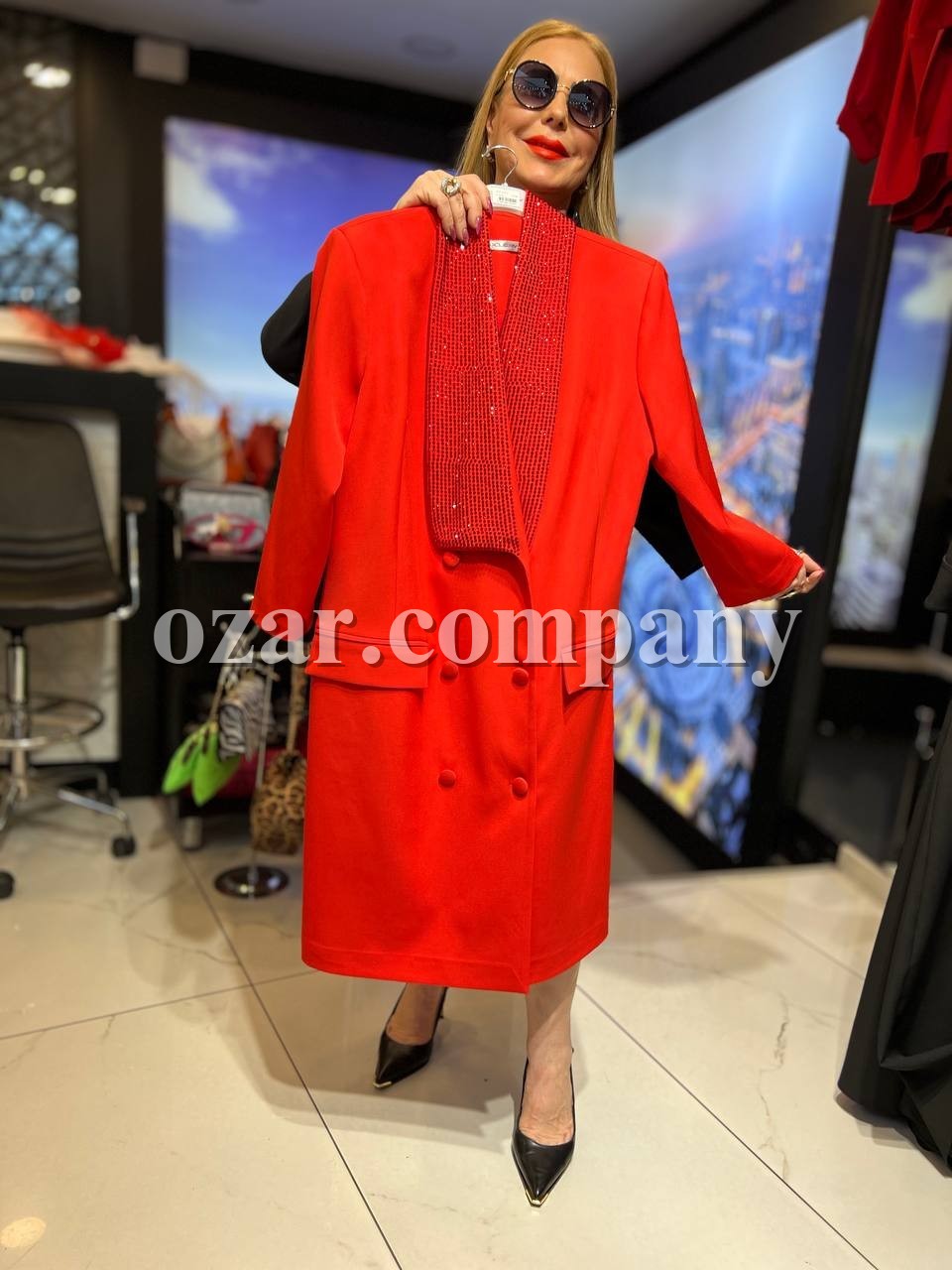 Женское Платье Iness (Большие размеры)