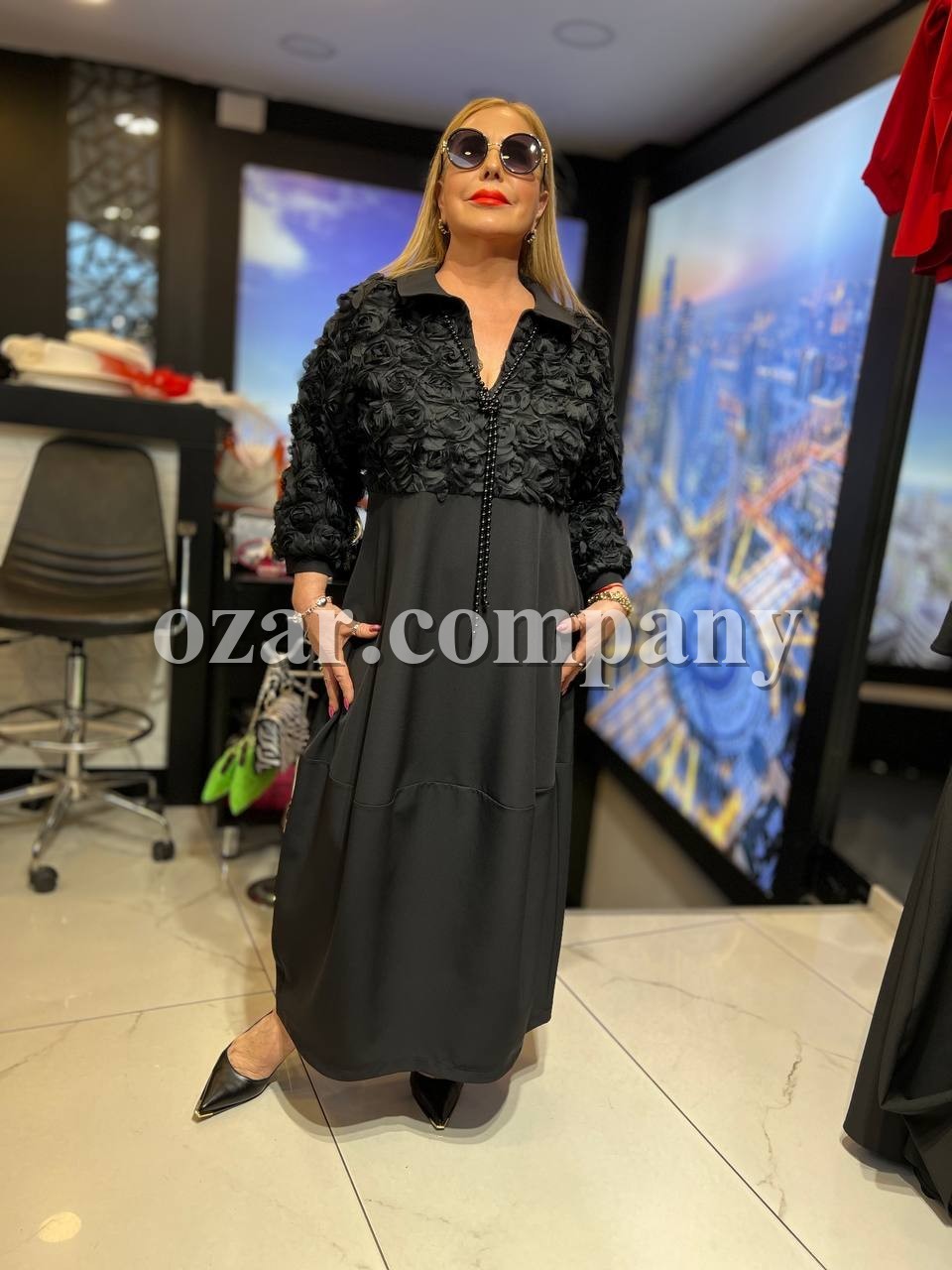 Женское Платье Iness (Большие размеры)