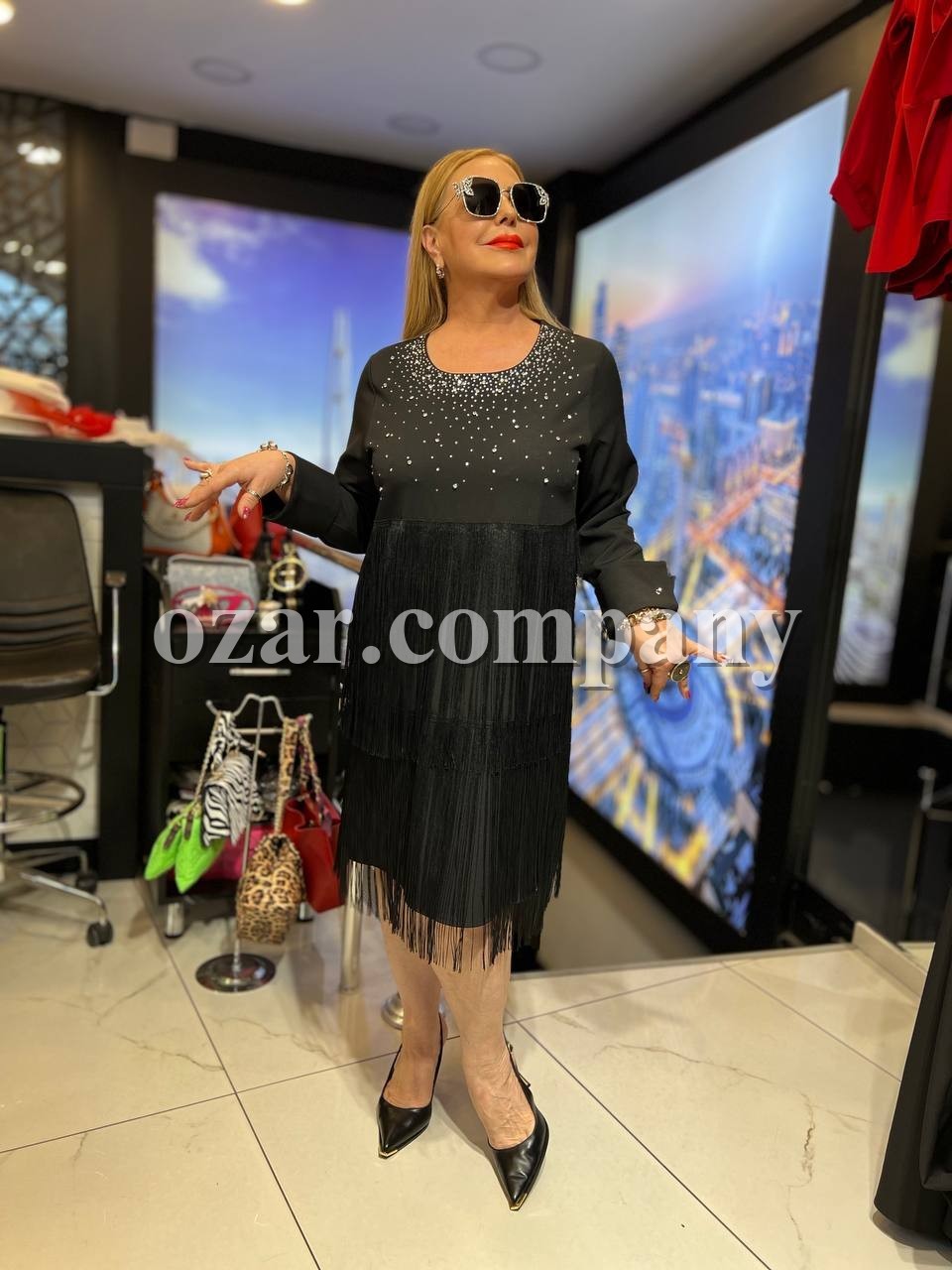 Женское Платье Iness (Большие размеры)