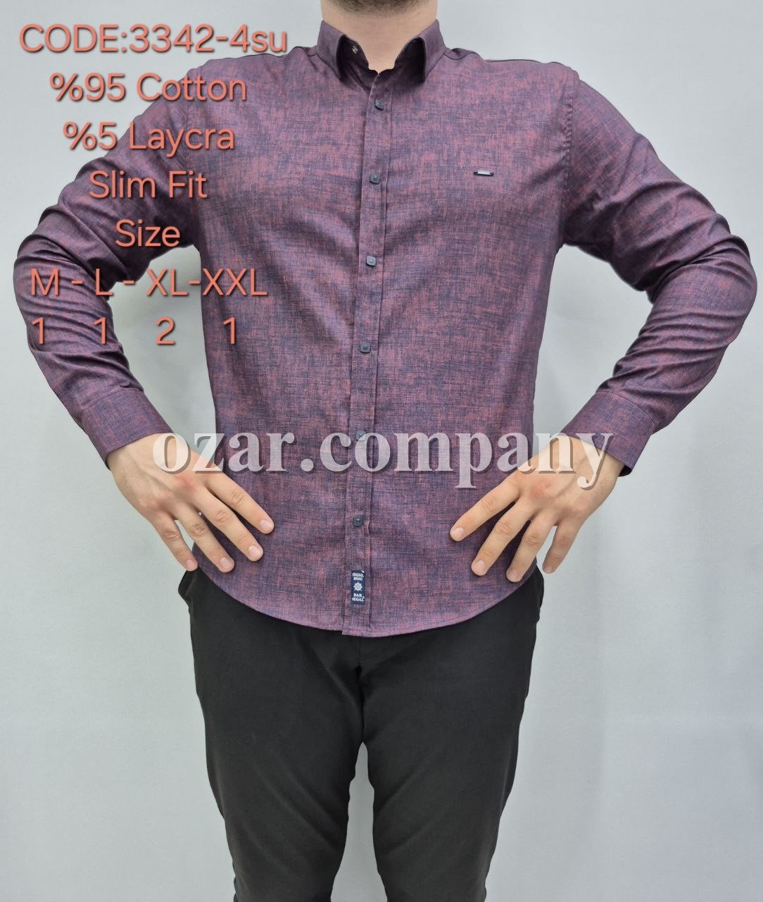 Мужская Рубашка Barbegal 