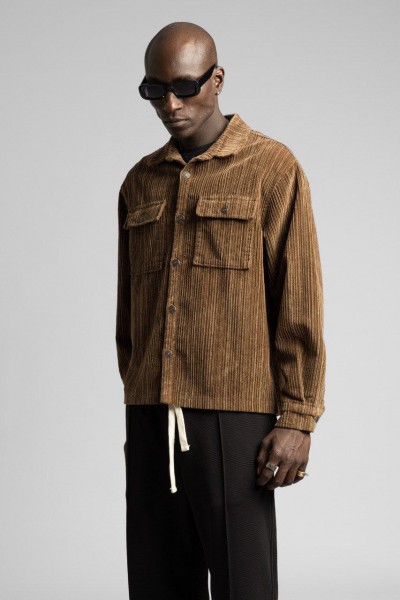 Мужская Вельветовая Рубашка Catch