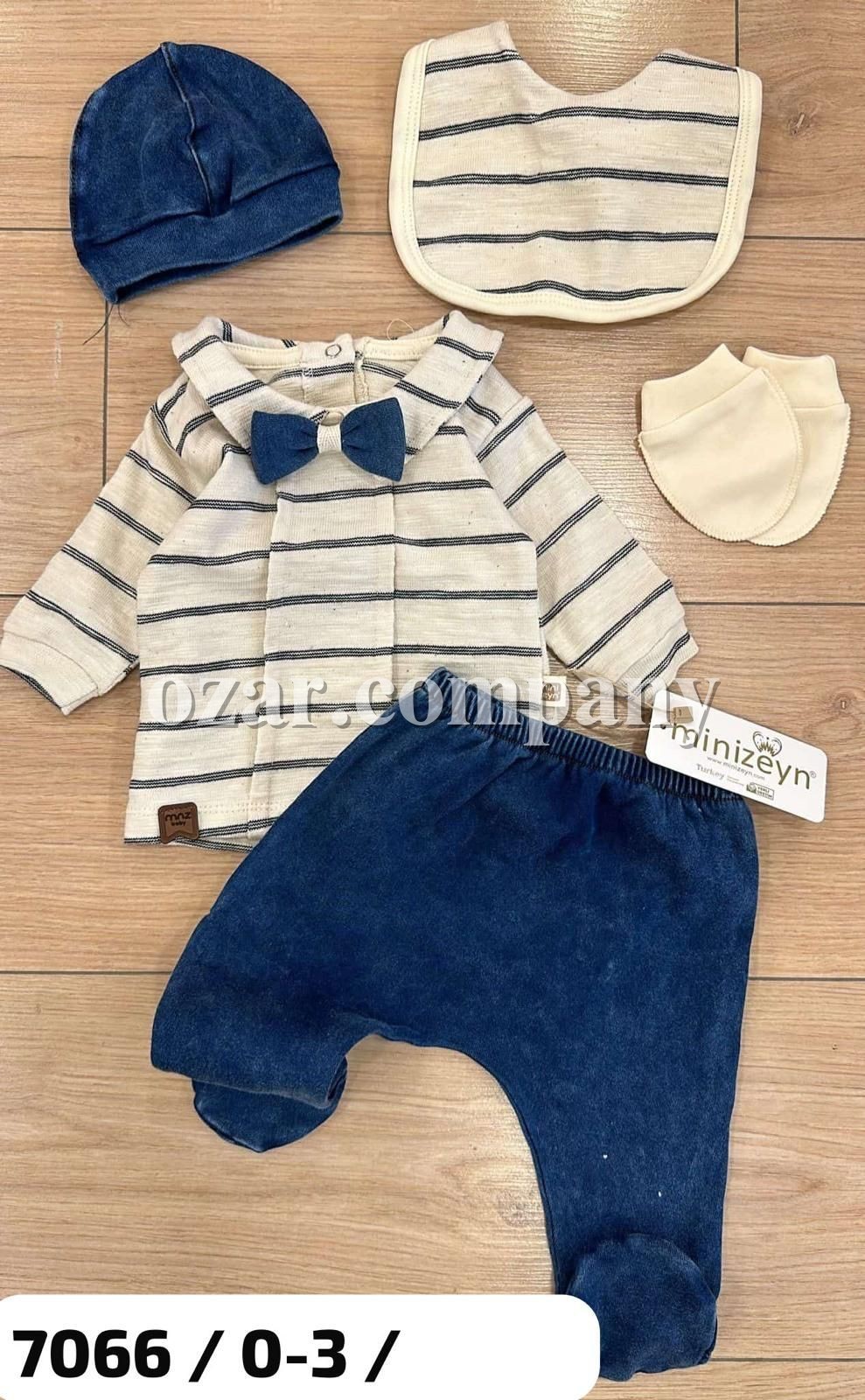Комплект Для Мальчика Mini Zeyn (0-3мес.)