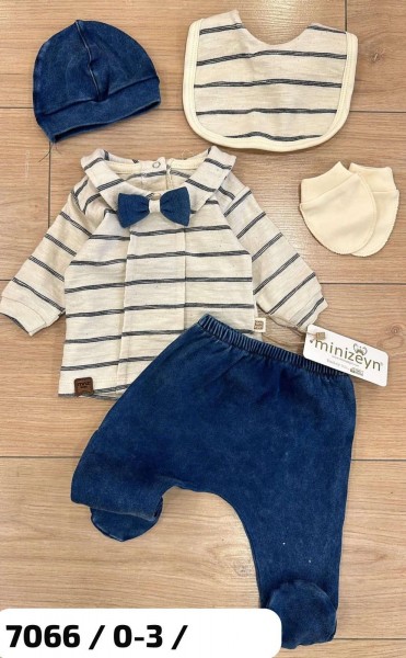 Комплект Для Мальчика Mini Zeyn (0-3мес.)