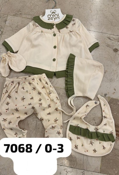 Комплект Для Девочки Mini Zeyn (0-3мес.)