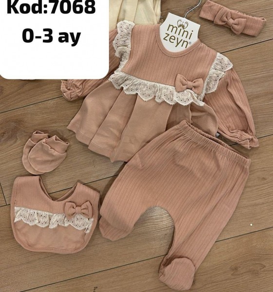 Комплект Для Девочки Mini Zeyn (0-3мес.)