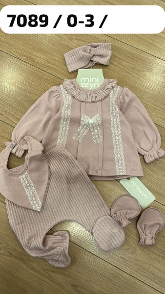 Комплект Для Девочки Mini Zeyn (0-3мес.)