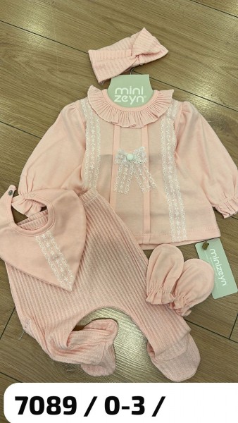 Комплект Для Девочки Mini Zeyn (0-3мес.)