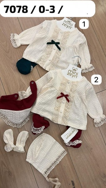 Комплект Для Девочки Mini Zeyn (0-3мес.)