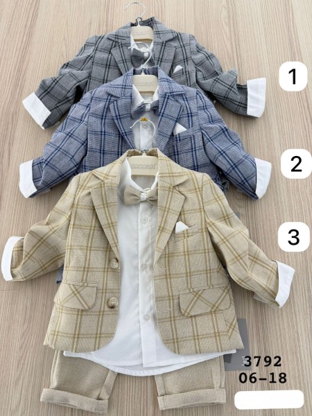 Костюм Тройка Для Мальчика Concept (6-9-12-18мес.)