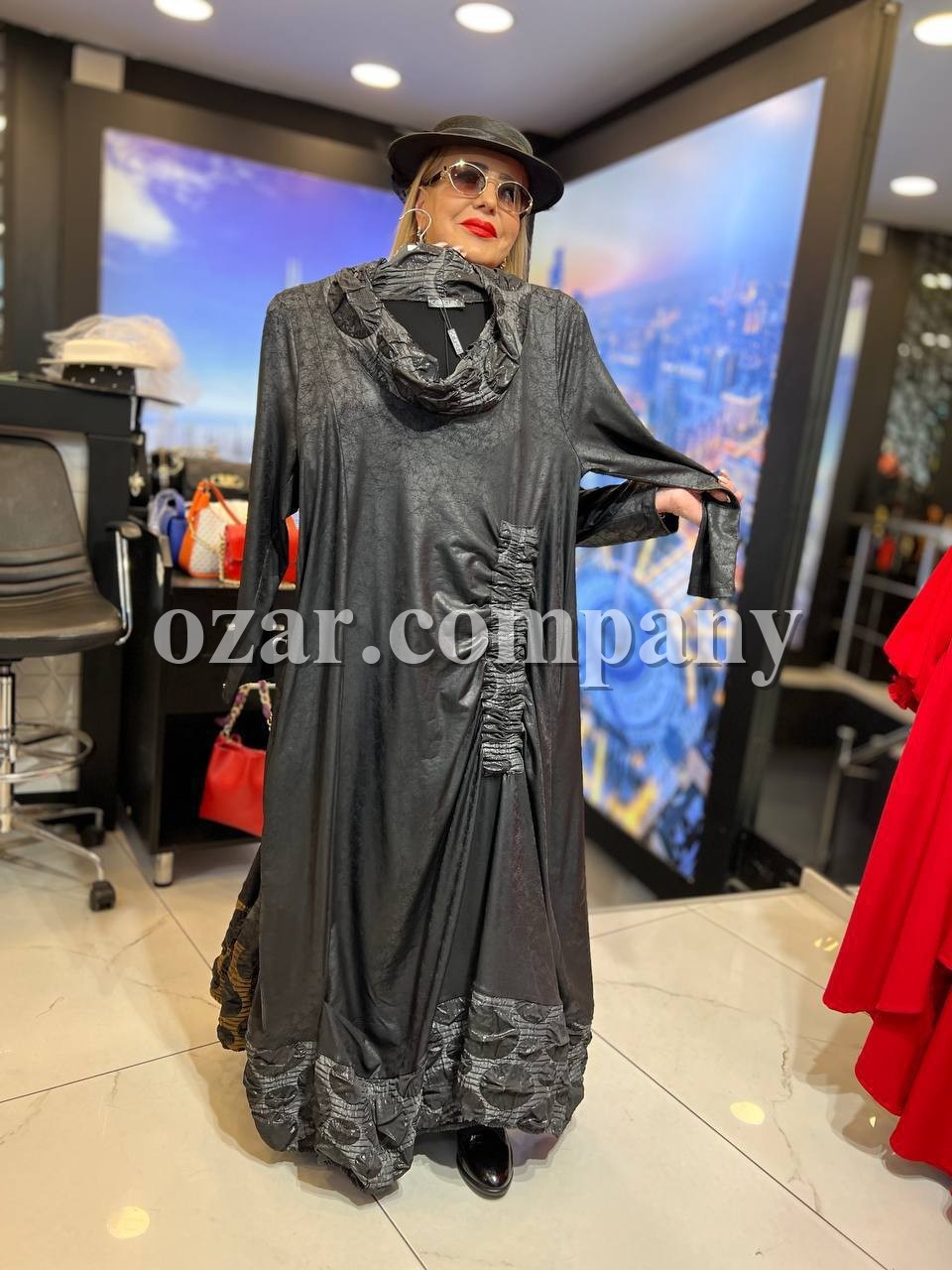 Женское Платье Iness (Большие размеры)