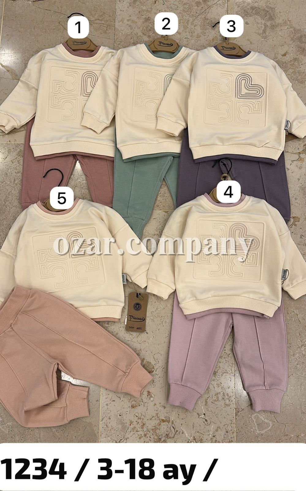 Костюм Для Девочки Picossa (3-6/6-9/9-12/12-18мес.)