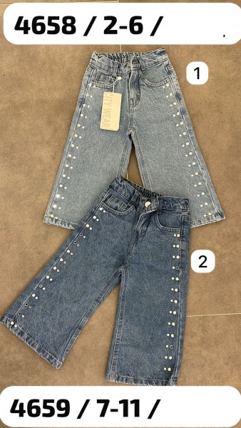 Джинсы Для Девочки City Wear (2-3-4-5-6лет) 