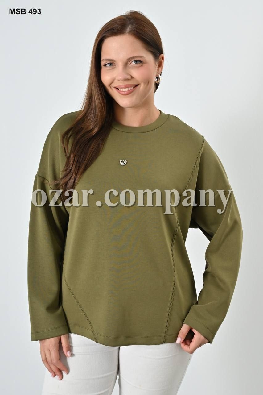 Женский Свитшот Sogo (Большие размеры)