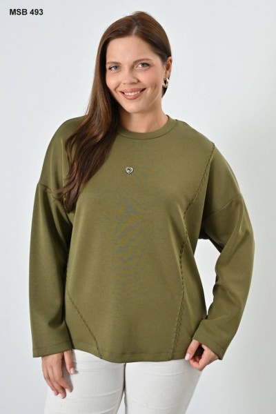 Женский Свитшот Sogo (Большие размеры)