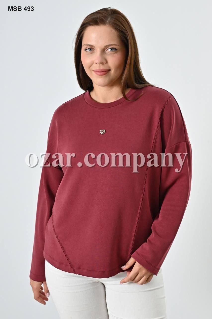 Женский Свитшот Sogo (Большие размеры)