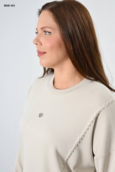 Женский Свитшот Sogo (Большие размеры)