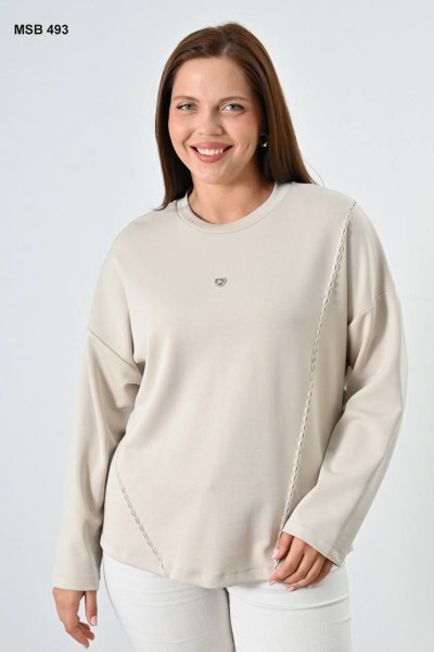 Женский Свитшот Sogo (Большие размеры)