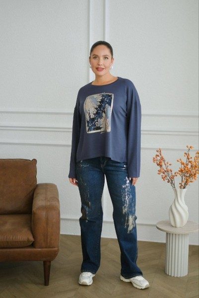 Женский Свитшот Trikotto (Большие размеры)